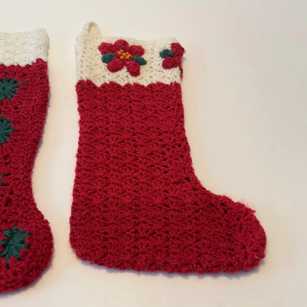 Handmade crochet christmas